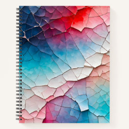 Cuaderno de notas en espiral de arte de papel negr
