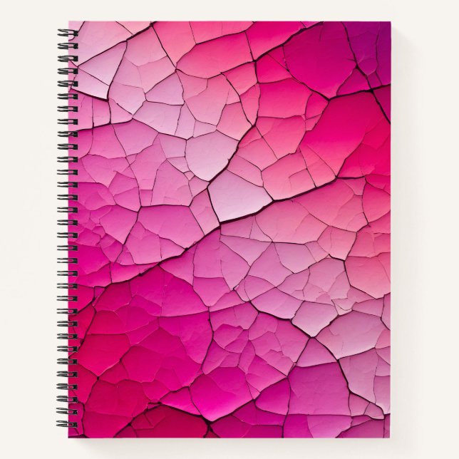 Cuaderno de notas en espiral de arte de papel negr (Anverso)