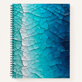 Cuaderno de notas en espiral de arte de papel negr
