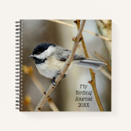 Cuaderno de notas en espiral de My Birding Journal