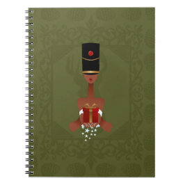 Cuaderno de notas en espiral de Navidades de regal
