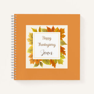 Cuaderno de notas en espiral de regalo de regalo d