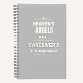 Cuaderno de notas en espiral del diario del cuidad