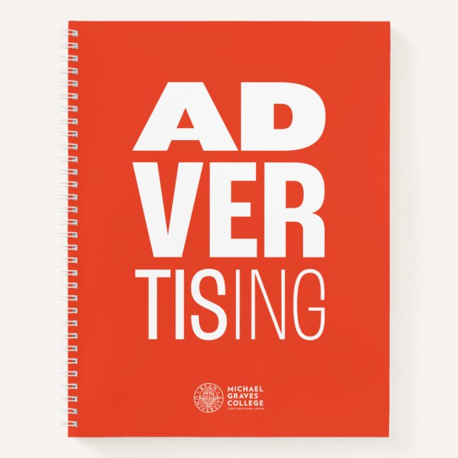 Cuaderno de notas en espiral publicitaria de MGC d (Anverso)