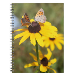Cuaderno de notas espirales de amigos de mariposa