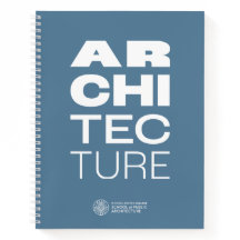 Cuaderno de notas espirales de arquitectura MGC de