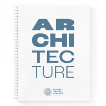 Cuaderno de notas espirales de arquitectura MGC de