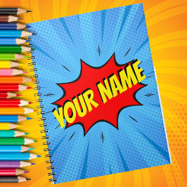 Cuaderno de notas espirales de Personalizado de su