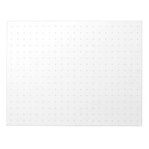 Cuaderno de notas grande del papel cuadriculado