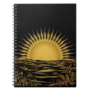 Cuaderno de notas 'Levántate y Brilla' - Gráfico d