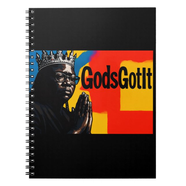 Cuaderno de notas Los dioses lo tienen (Frente)
