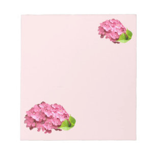 Cuaderno de notas Lovely  Pink Hydrangeas