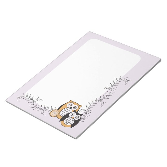 Cuaderno de notas Modern Owls (Lado Derecho)