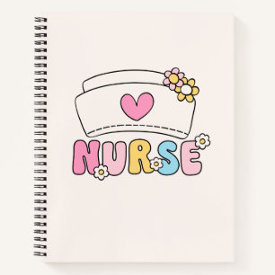 Cuaderno de notas moderno retro lindo   vida de en