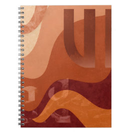 Cuaderno de notas neutral moderno