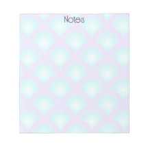 Cuaderno de notas Ombre azul con volantes
