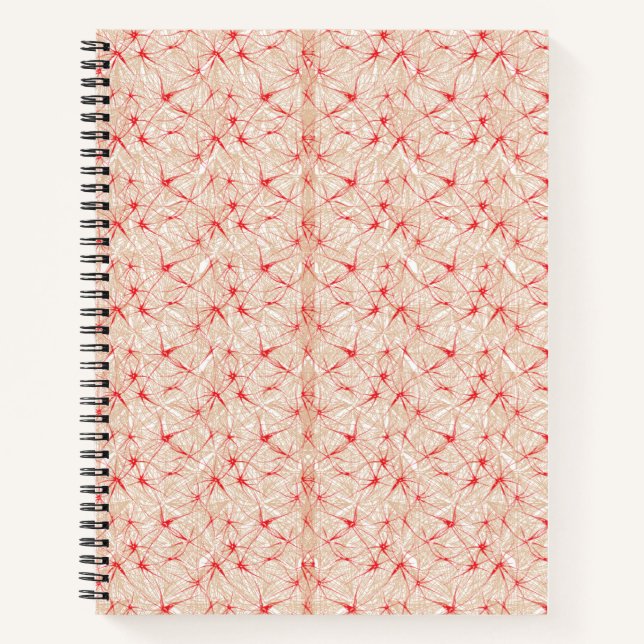 Cuaderno de Notas | Patrón Geométrico – Spir Delux (Anverso)