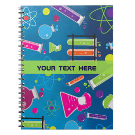 Cuaderno de notas personalizado del científico de 