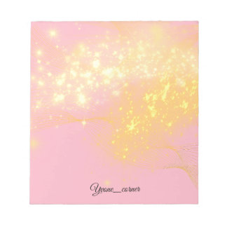 Cuaderno de notas rosa suave estético chic vintage
