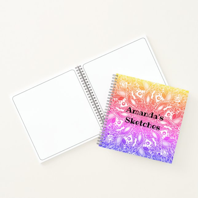 Cuaderno de notas sobre la paja arcoiris (Interior)