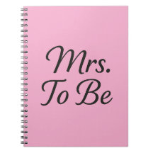 Cuaderno de novia elegante – Diseño de Mrs. To Be