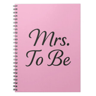 Cuaderno de novia elegante – Diseño de Mrs. To Be