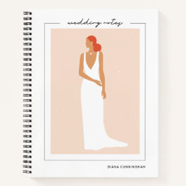 Cuaderno de novia moderna para la boda