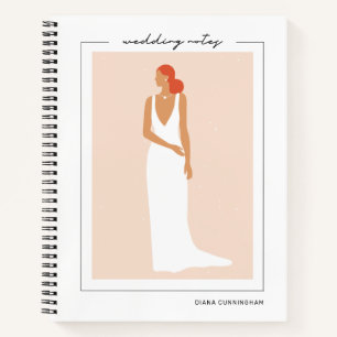 Cuaderno de novia moderna para la boda