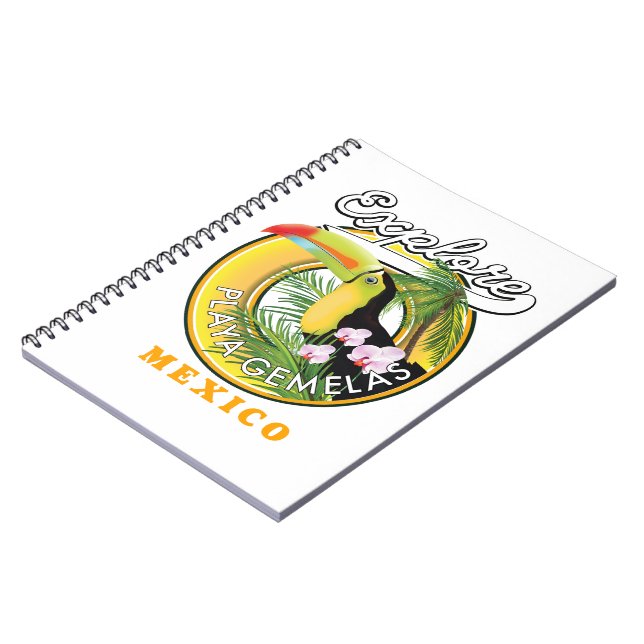 Cuaderno de Oaxaca México viaje logo (Lado Izquierdo)