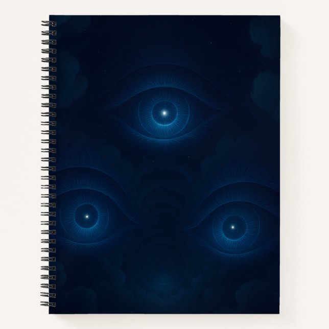 Cuaderno de ojos de energía mística (Anverso)