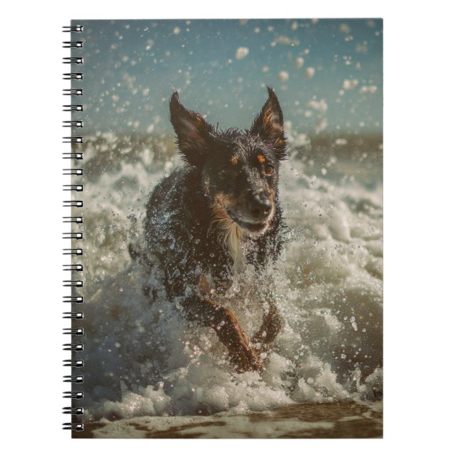 Cuaderno de Olas Playas del Océano Perro (Frente)