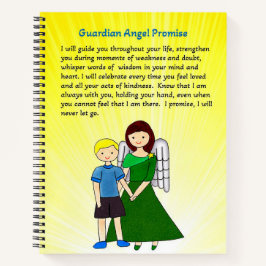 Cuaderno de oraciones de ángel de Guardian