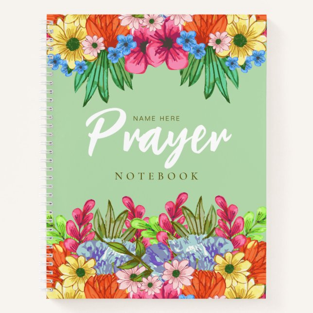 Cuaderno de oraciones moderno (Anverso)