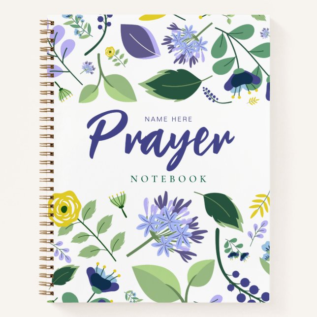 Cuaderno de oraciones moderno (Anverso)