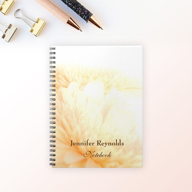 Cuaderno de Oro Floral y Elegante Personalizado (Subido por el creador)