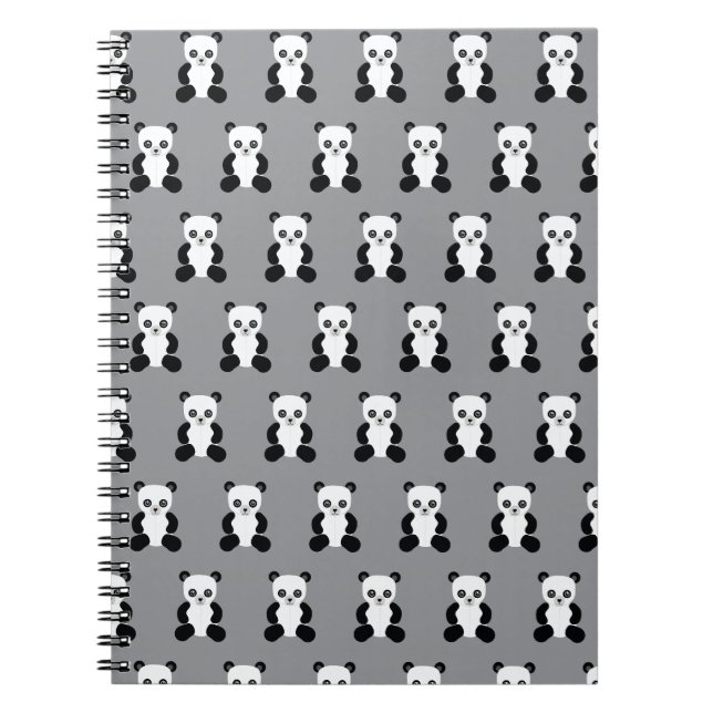 Cuaderno de osito panda (Frente)