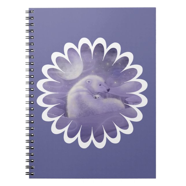 Cuaderno de Oso Polar y Cachorro (Frente)