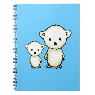 Cuaderno de osos polares dulces