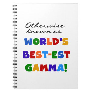 Cuaderno De otra manera conocer los mejores regalos de gamm