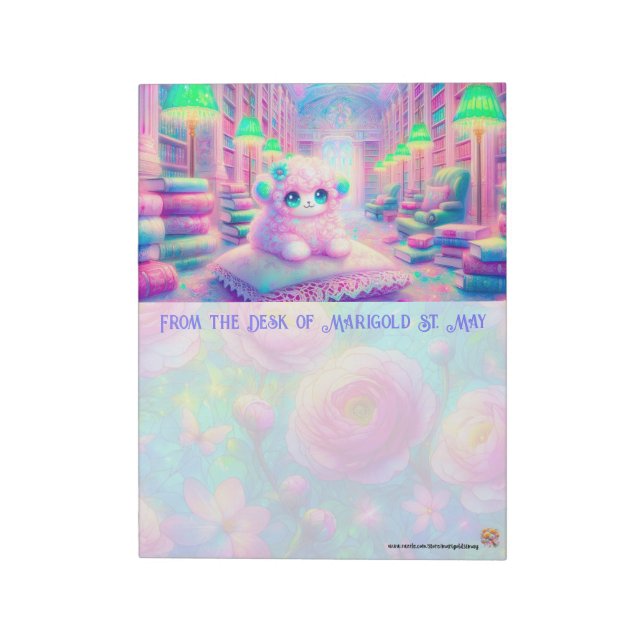 Cuaderno de ovejas Kawaii (Lado Izquierdo)