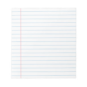 Cuaderno de página de papel