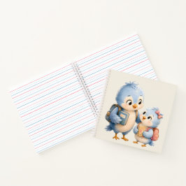 Cuaderno de Pajaritos Azules