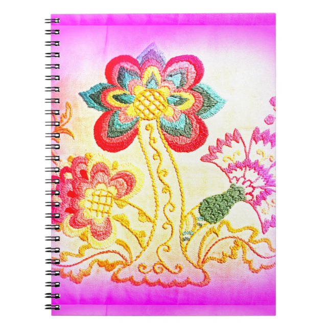 cuaderno de palmera al estilo hippie (Frente)