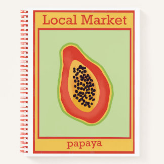 Cuaderno de papaya