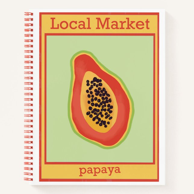 Cuaderno de papaya (Anverso)