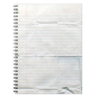 Cuaderno de papel del cuaderno