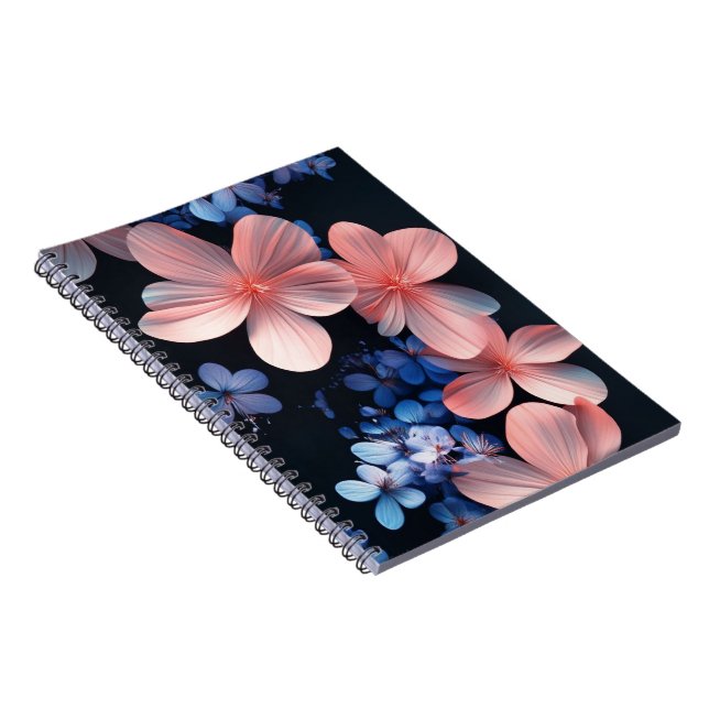Cuaderno de papelería floral estética (Lado Derecho)