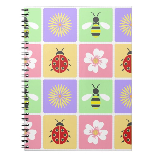 Cuaderno de Parches de Primavera (Frente)