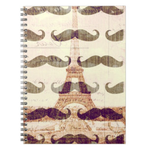 Cuaderno De París con el bigote