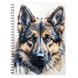 Cuaderno de Pastor Alemán